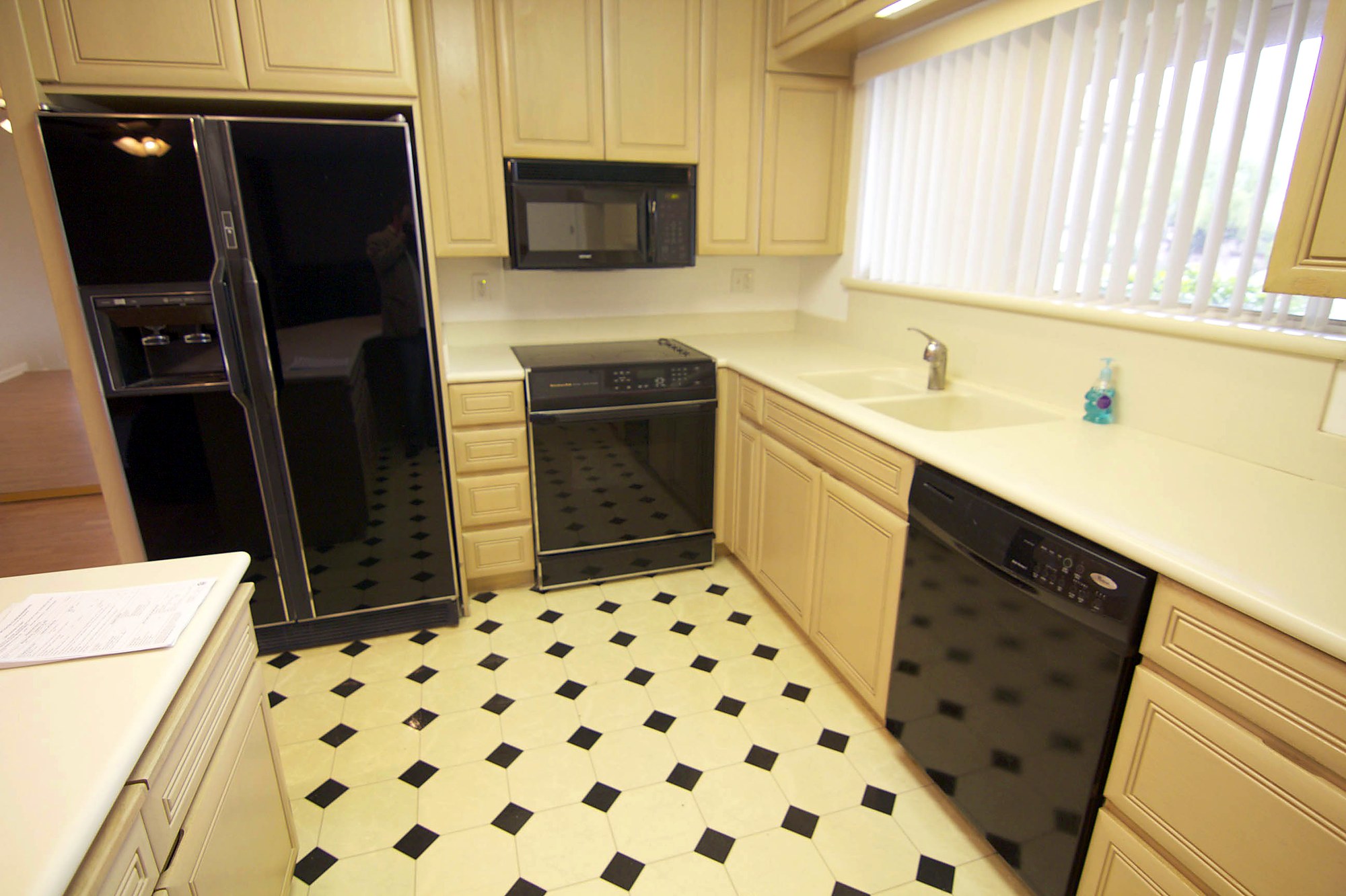 Updated kitchen at this Notre Dame residence